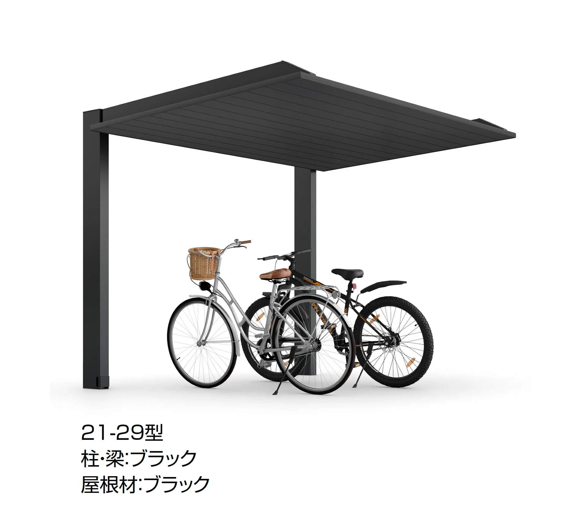 LIXILの「カーポートSC 1500 ミニ(駐輪場)」のサブ画像3