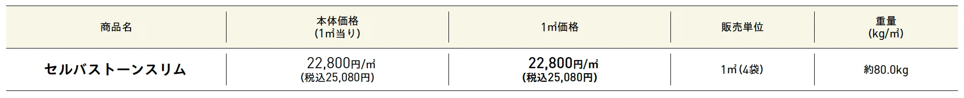 セルバストーンスリム【2025年版】_価格_1