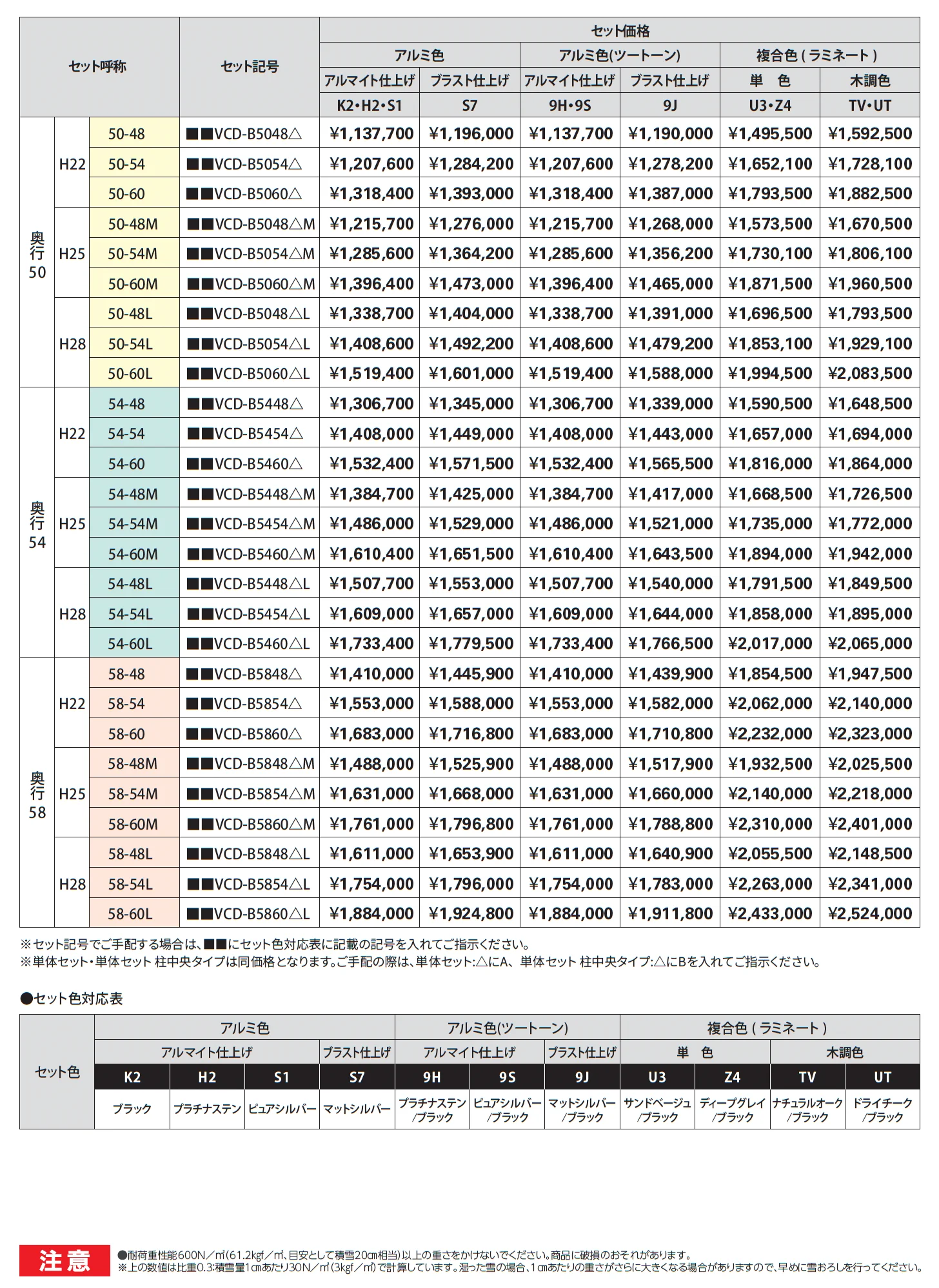 プレーンルーフ 600タイプ 2台用 単体セット_価格_1