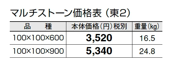 マルチストーン【2024年版】_価格_2