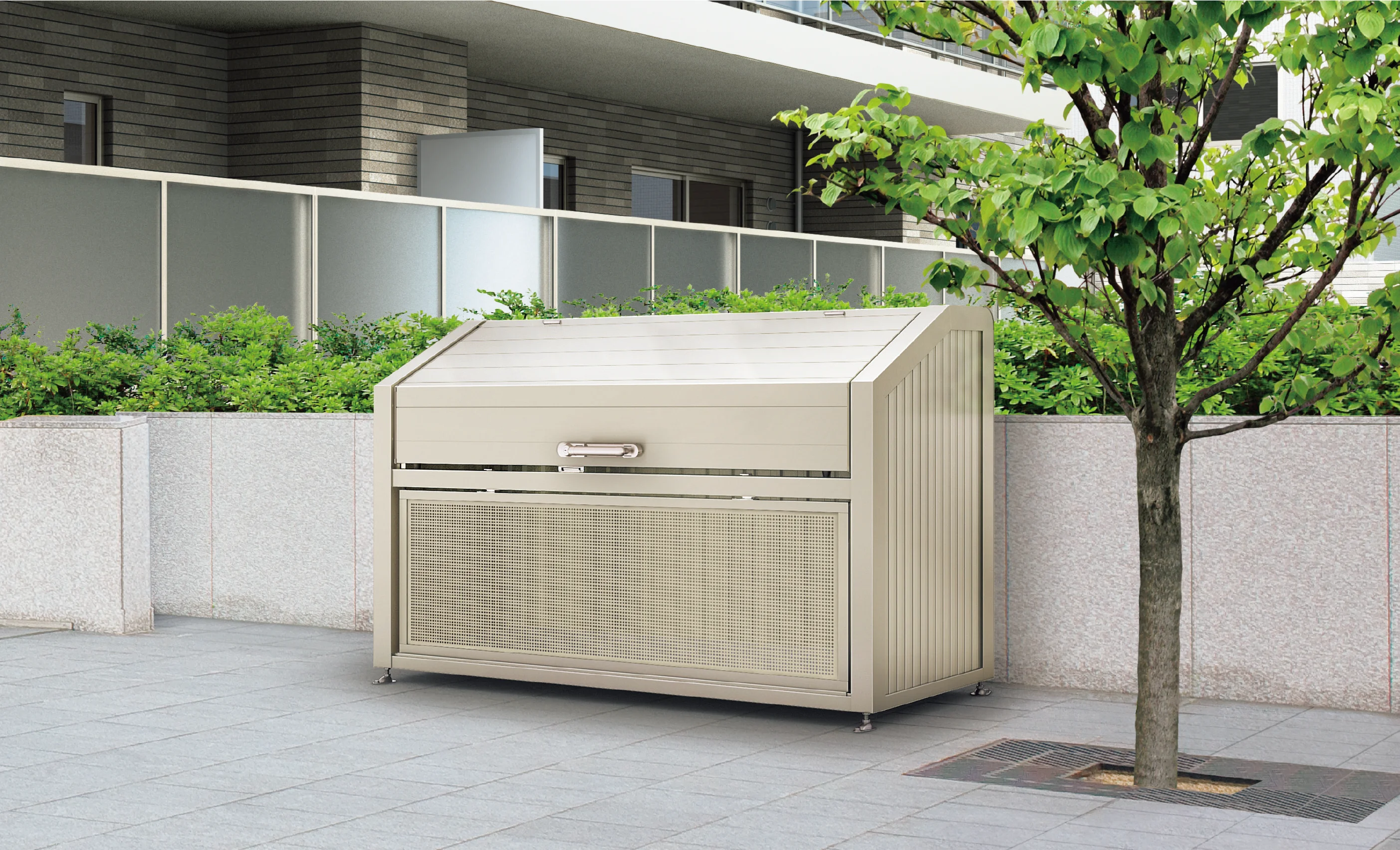 YKK APの「〈ゴミ収納庫〉CRステーション Type02」