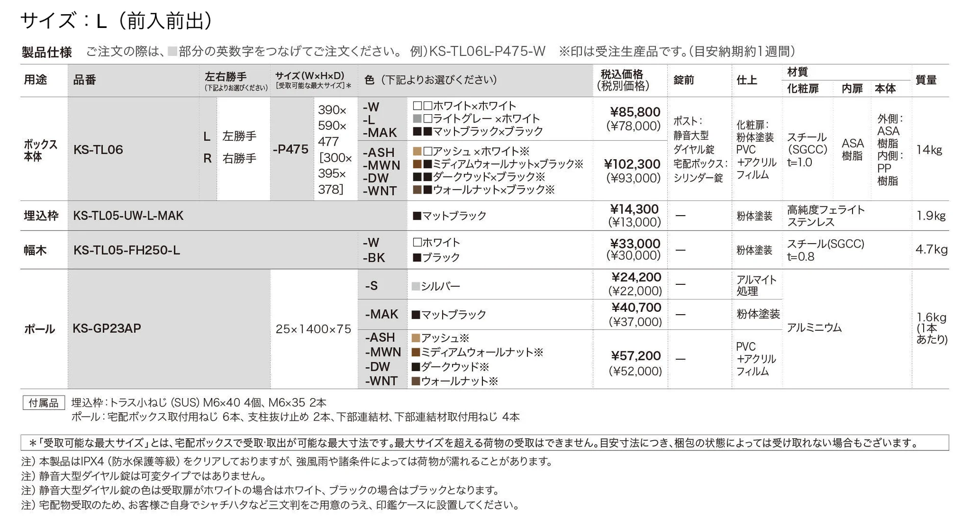 Nasta Box +POST_価格_1