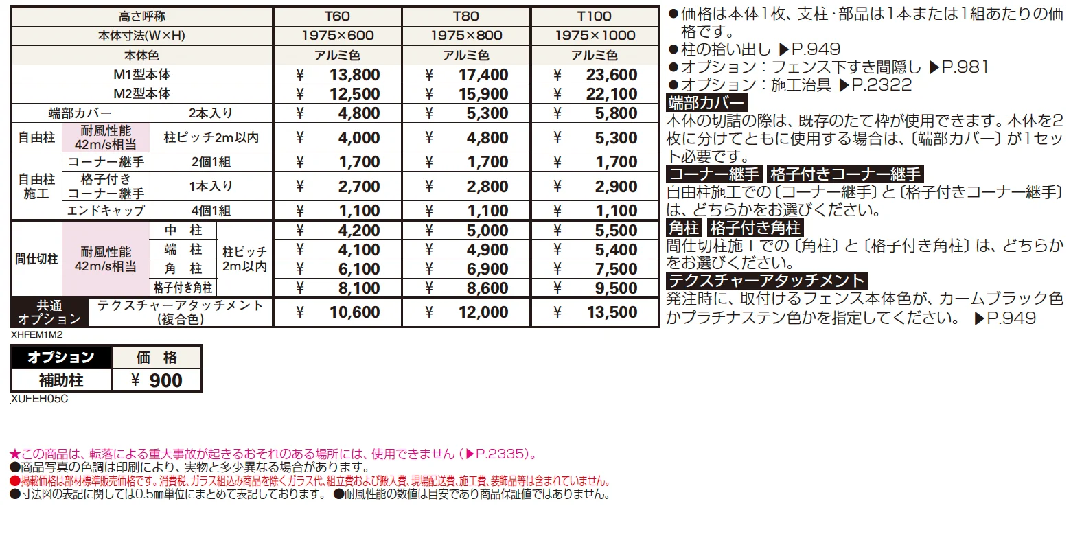 シンプレオ フェンス M2型：たて井桁メッシュ【2024年版】_価格_1