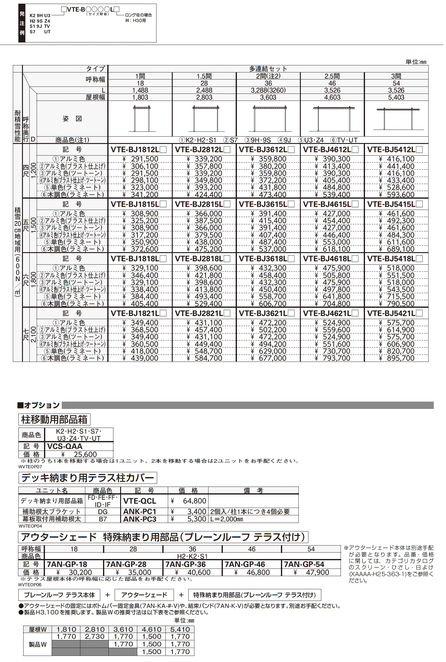 プレーンルーフテラス【2025年版】_価格_2