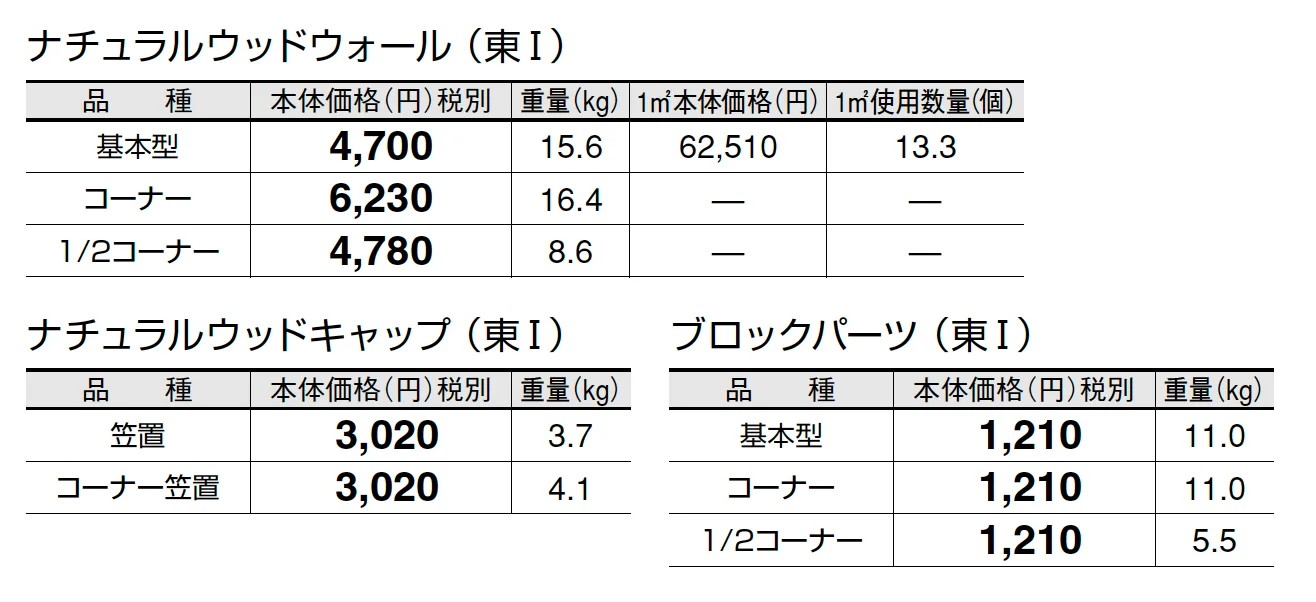 ナチュラルウッドウォール【2025年版】_価格_1