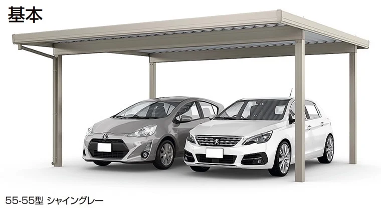 LIXILの「カーポートSW 1500タイプ 2台用【2025年版】」のサブ画像4