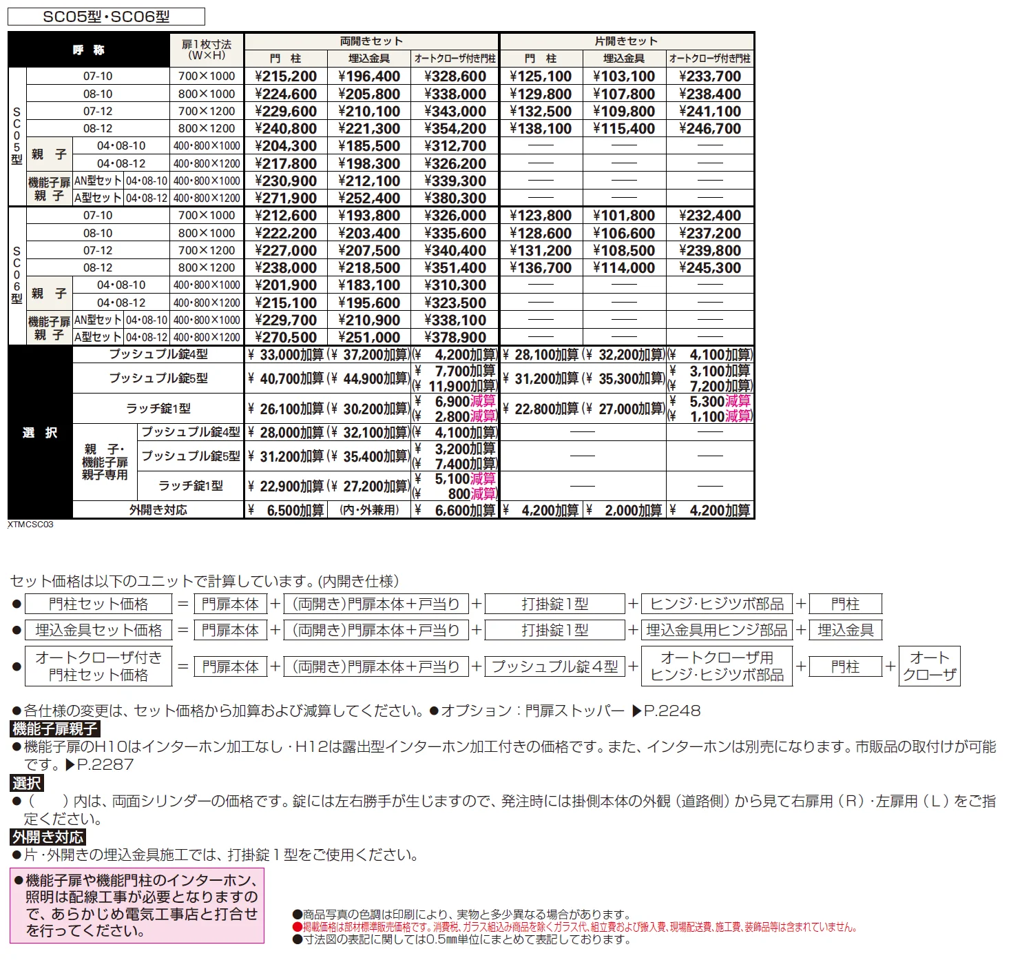 シャローネ 門扉SC05型【2024年版】_価格_1