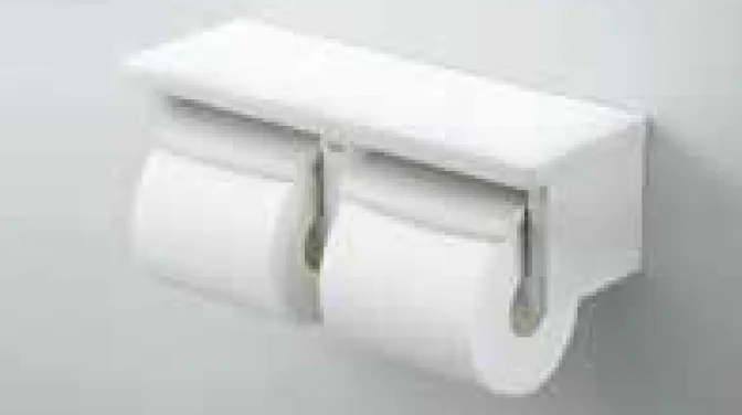 Bullsの「トイレアクセサリー 棚付二連紙巻器【2025年版】」