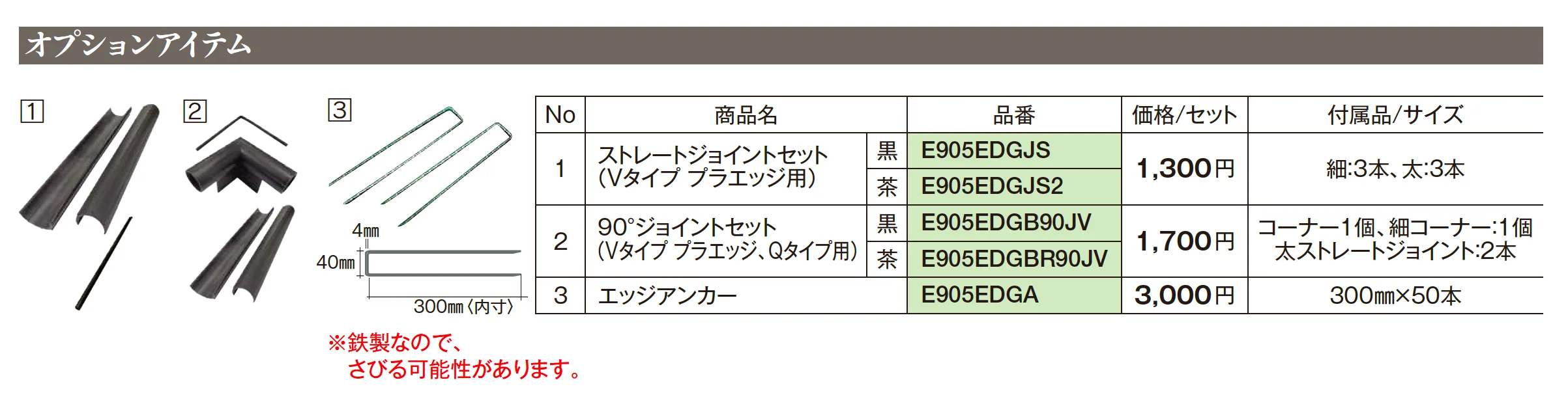 リサイクルエッジング Vタイプ アルミエッジ100【2025年版】_価格_2