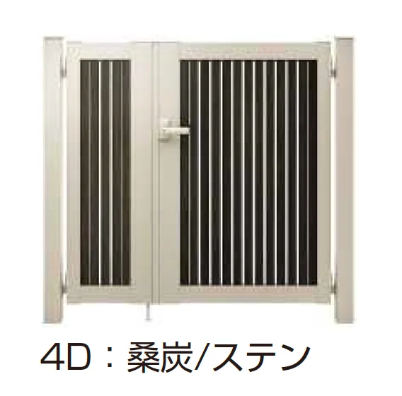 YKK APの「ルシアス 門扉 TS1型 たてスリット【2025年6月発売】【2025年版】」のサブ画像5