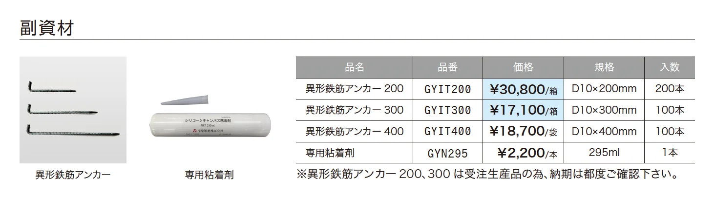 シリコーンファブリック【2024年版】_価格_2