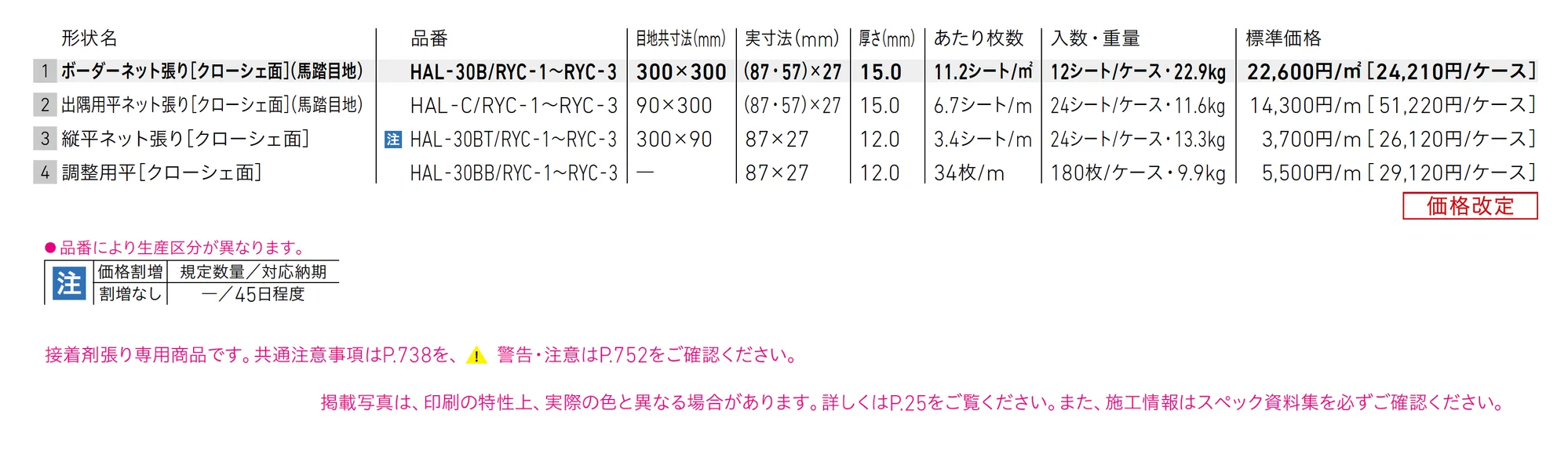 リズミックⅡ (クローシェ面)_価格_1