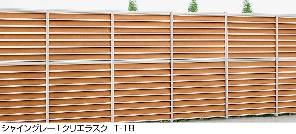 LIXILの「サニーブリーズフェンス M型(ラッピング形材色タイプ)」のサブ画像2