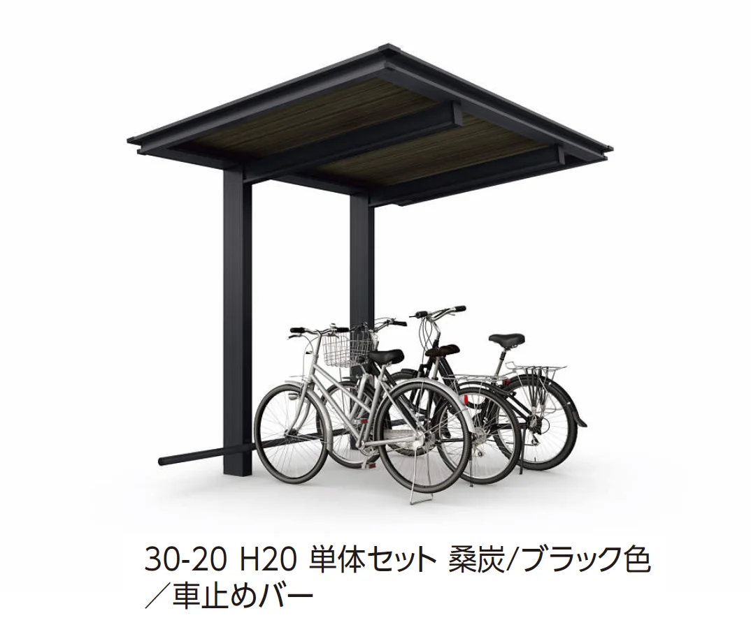 YKK APの「ルシアス サイクルポート 1500タイプ 単体セット/奥行連結セット【2024年版】」のサブ画像9