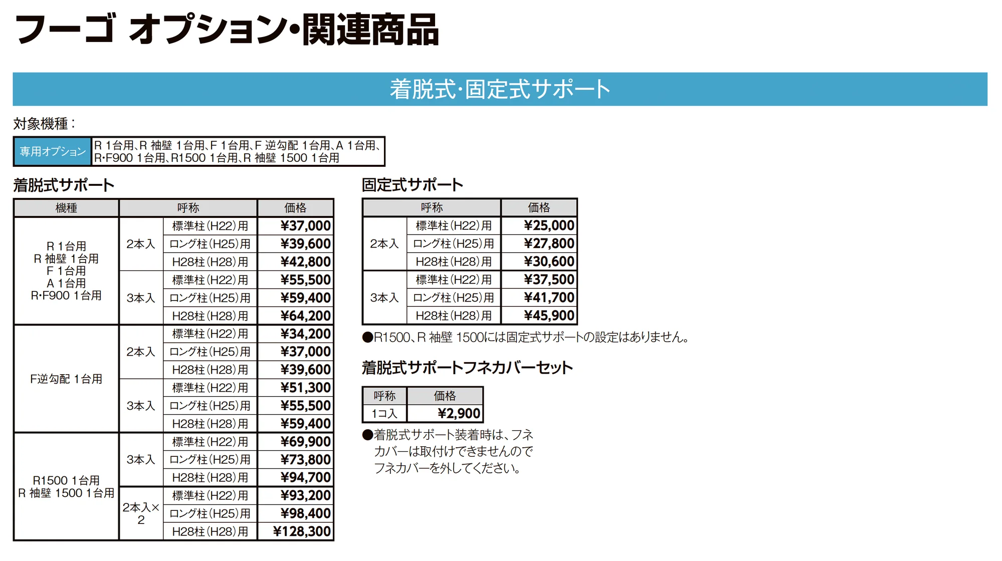 フーゴR 袖壁 1台用_価格_7