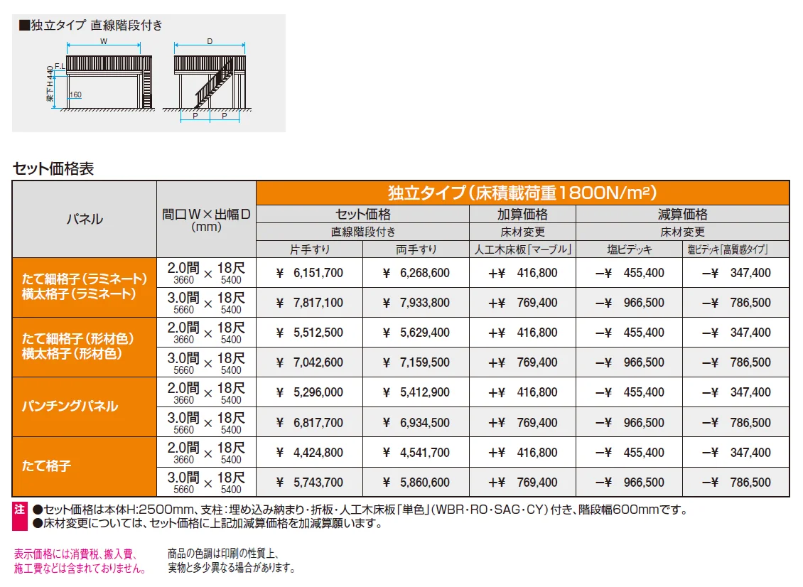 グランフローア 独立タイプ【2024年版】_価格_1