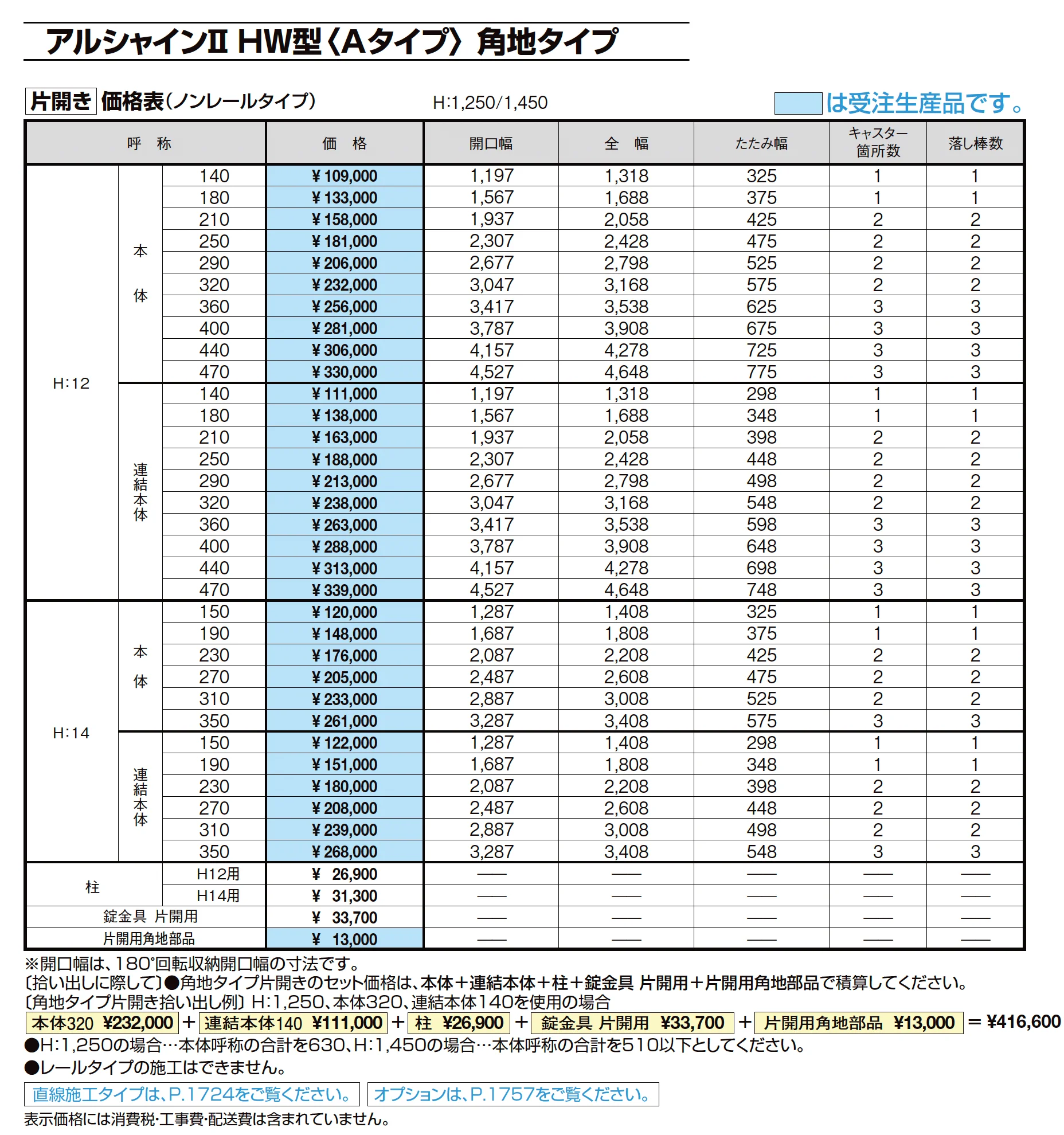アルシャインⅡ 角地タイプ(片開き)_価格_3