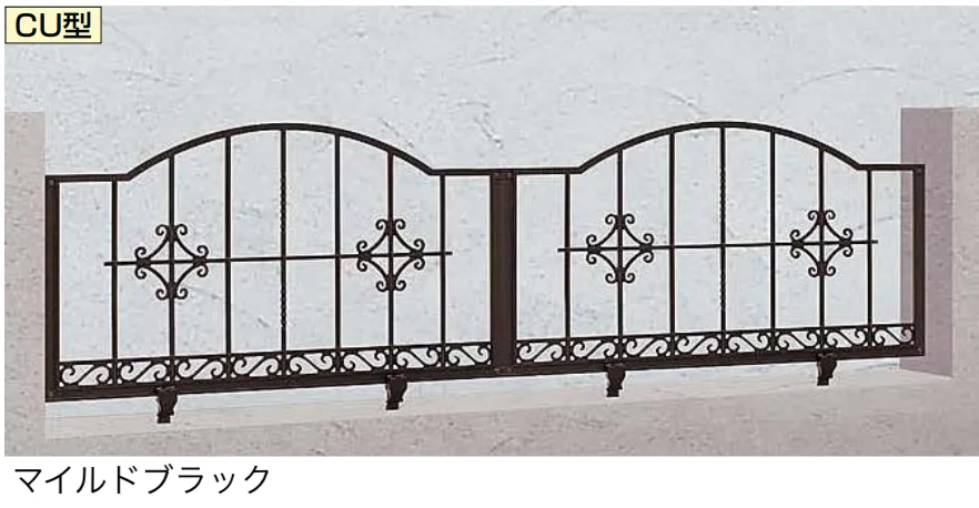 LIXILの「アプローチ ルナCU型フェンス」