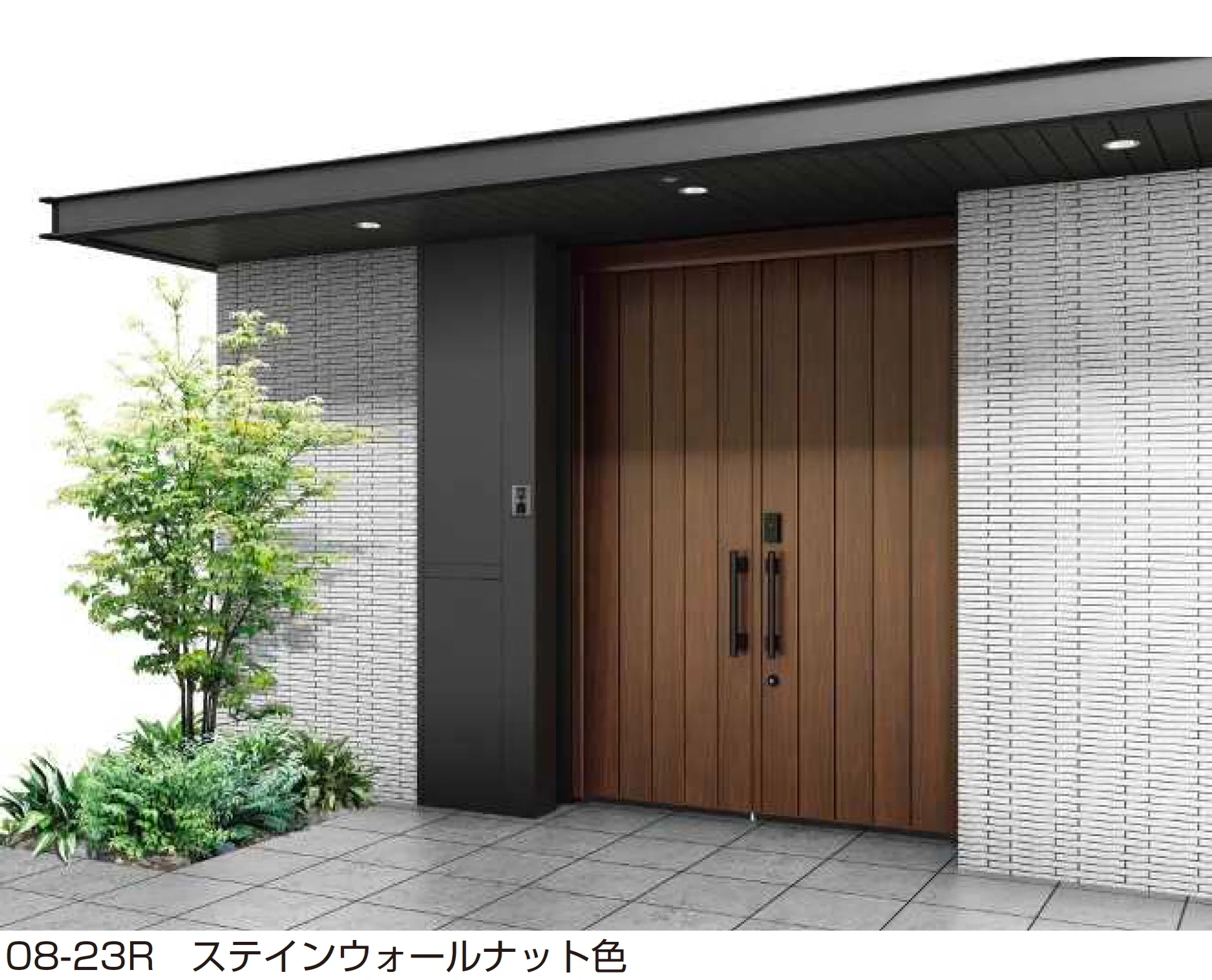 YKK APの「〔ポケットキーシステム〕電気錠付 エクスティアラ アーチ用門扉 TM2A型」