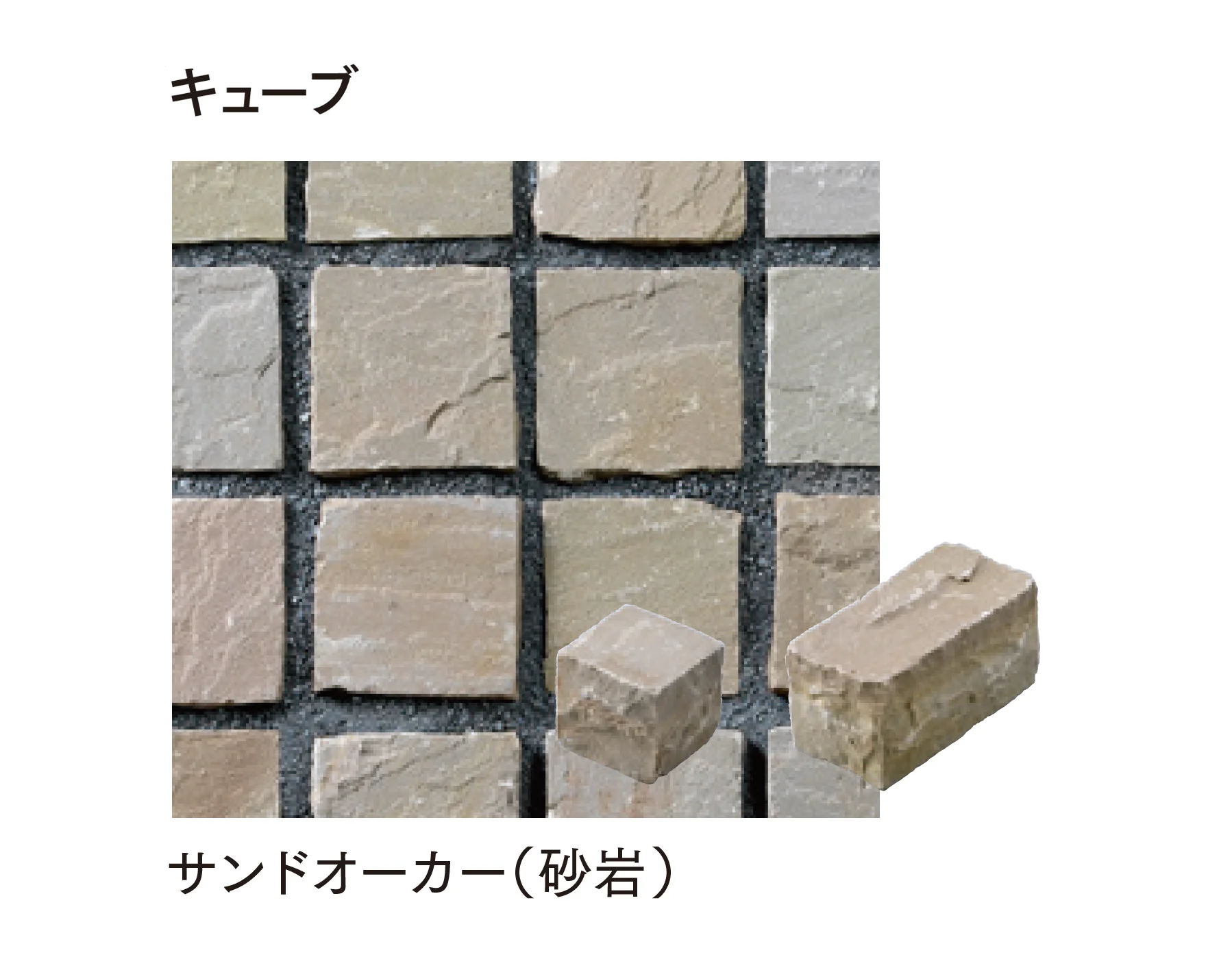 マチダコーポレーションの「ヨーガストーン クレイギー/ラフスクエア/ラフキューブ/キューブ/二丁掛」のサブ画像16