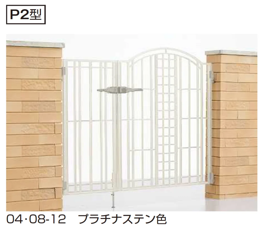 YKK APの「マンション向けポーチ門扉 ラヴェールV 門扉P型【2024年版】」のサブ画像1