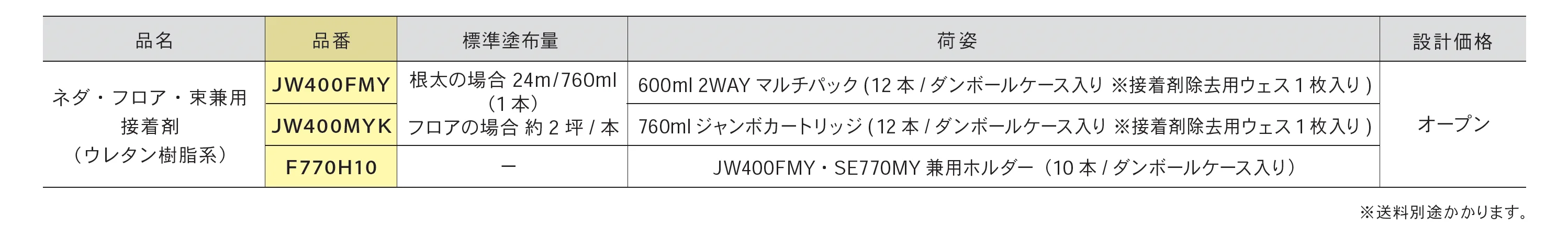 JW400MYK・JW400FMY_価格_1