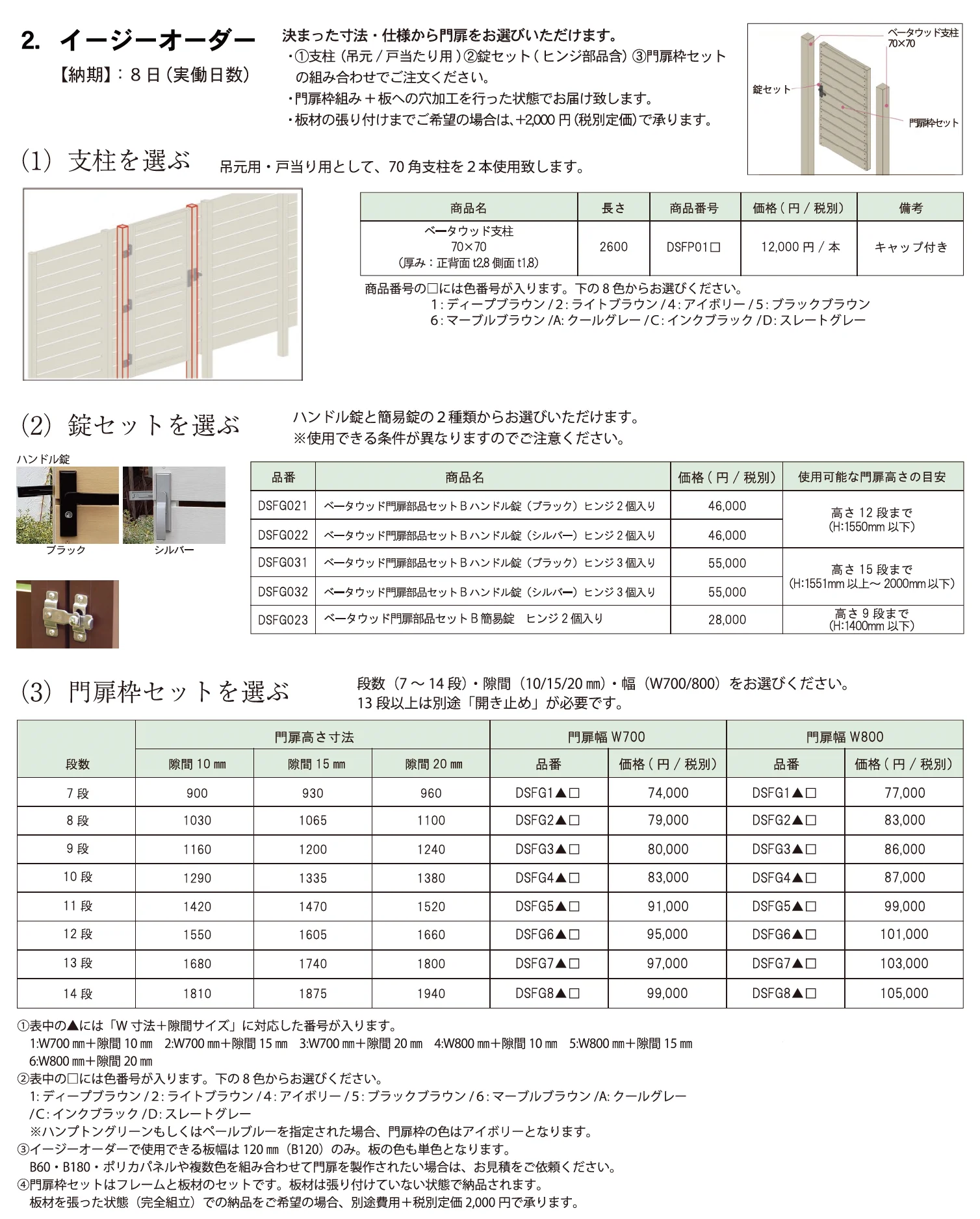 ベータウッド門扉_価格_3