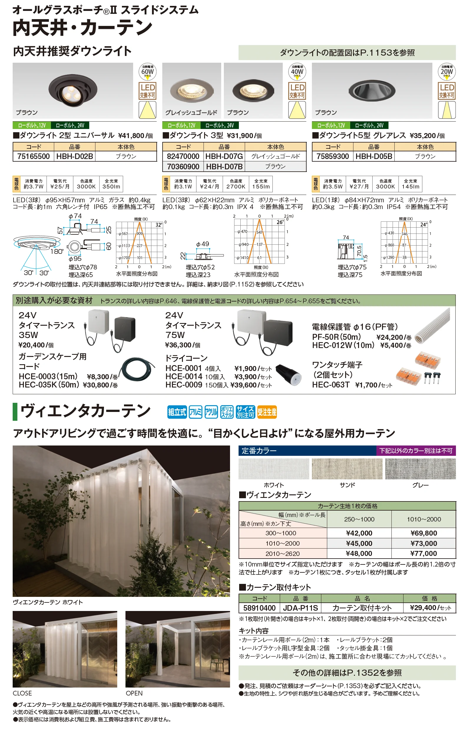 オールグラスポーチ®︎Ⅱ スライドシステム ガラス戸のみ_価格_4