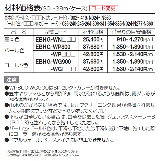 エコ美ウォールHG 耐水タイプ【2024年版】_価格_1
