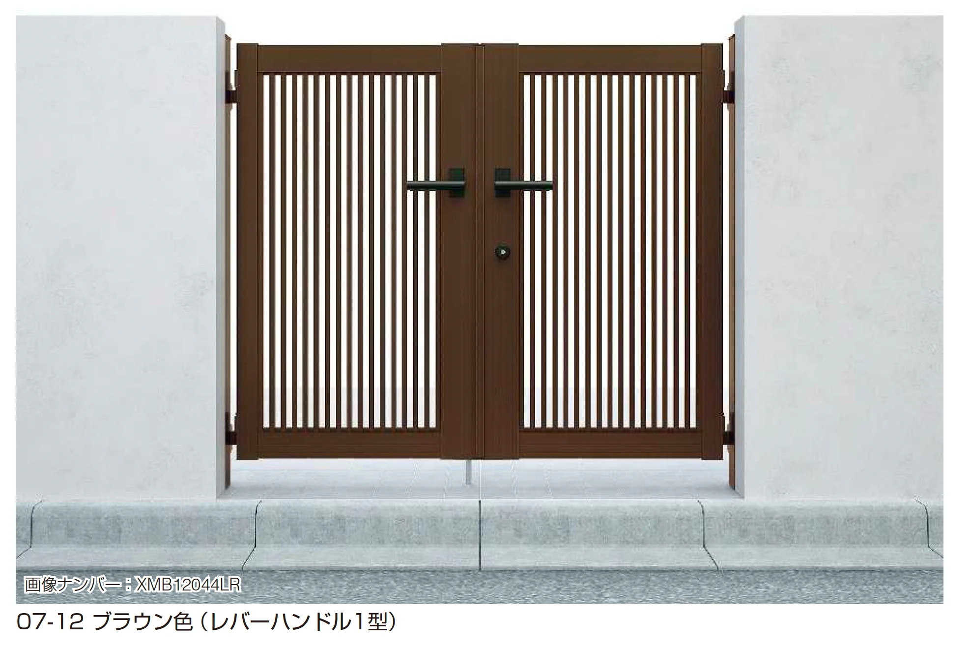 YKK APの「シンプレオ 門扉 TB1型」