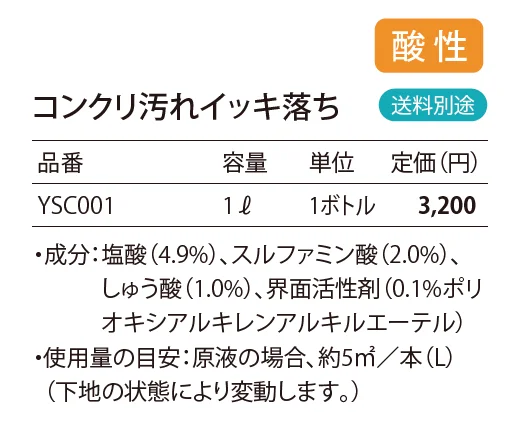 コンクリ汚れイッキ落ち_価格_1