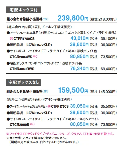 アーキフレーム Eタイプ【2023年版】_価格_1