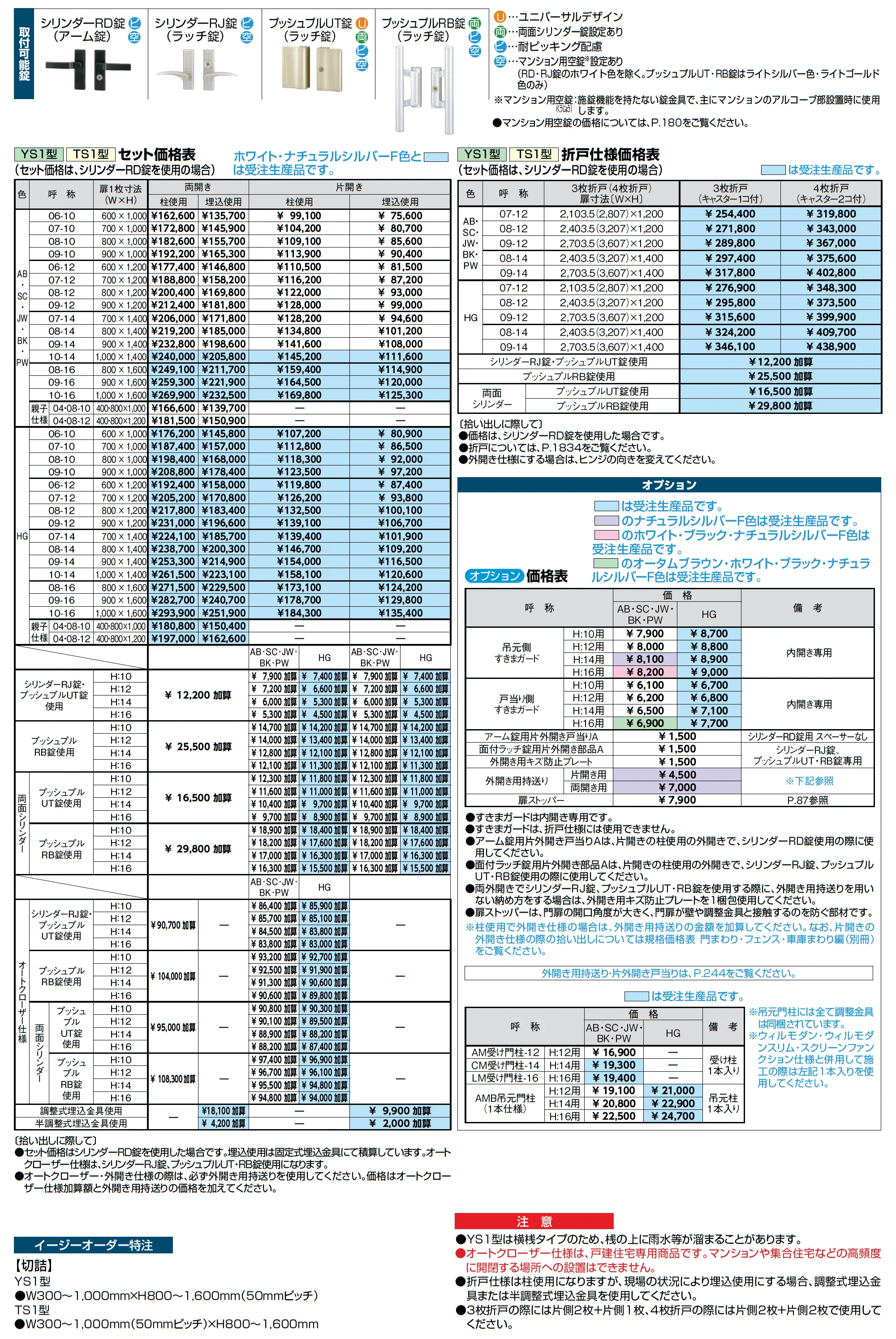 開き門扉AB TS1型【2025年版】_価格_2