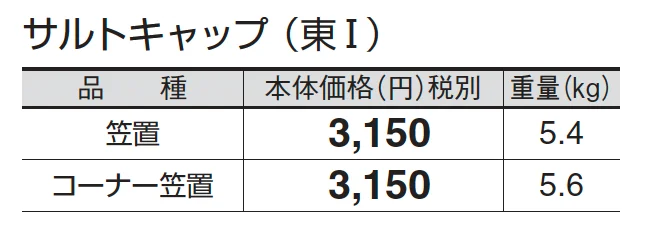 サルトキャップ_価格_1