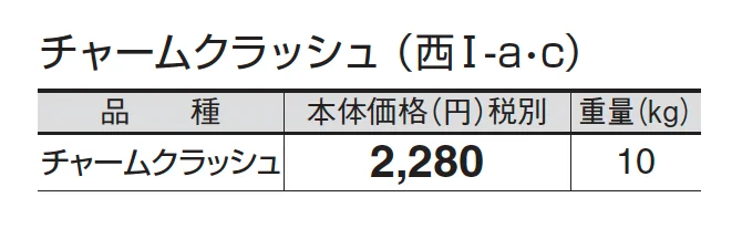 チャームクラッシュ_価格_3