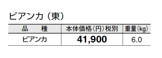 ビアンカ【2025年版】【廃番】_価格_1