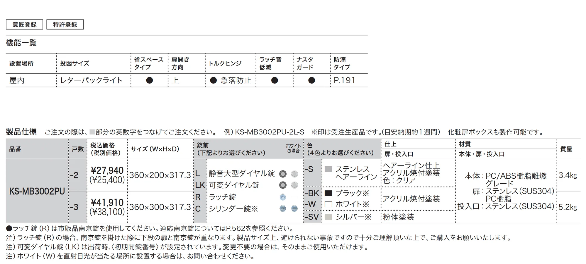 D-ALL 屋内タイプ MB3002 横型_価格_1