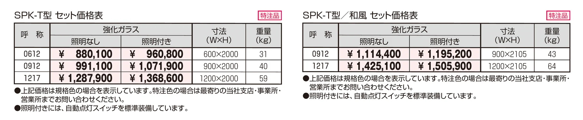 アルミ掲示板 横開きタイプ SPK-T型/和風_価格_1