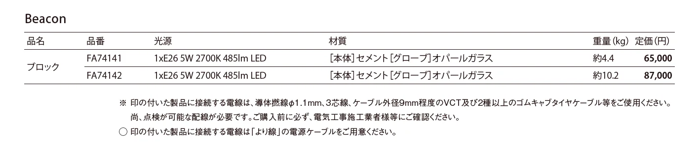 ファロ バルセロナ BEACON ブロック_価格_1