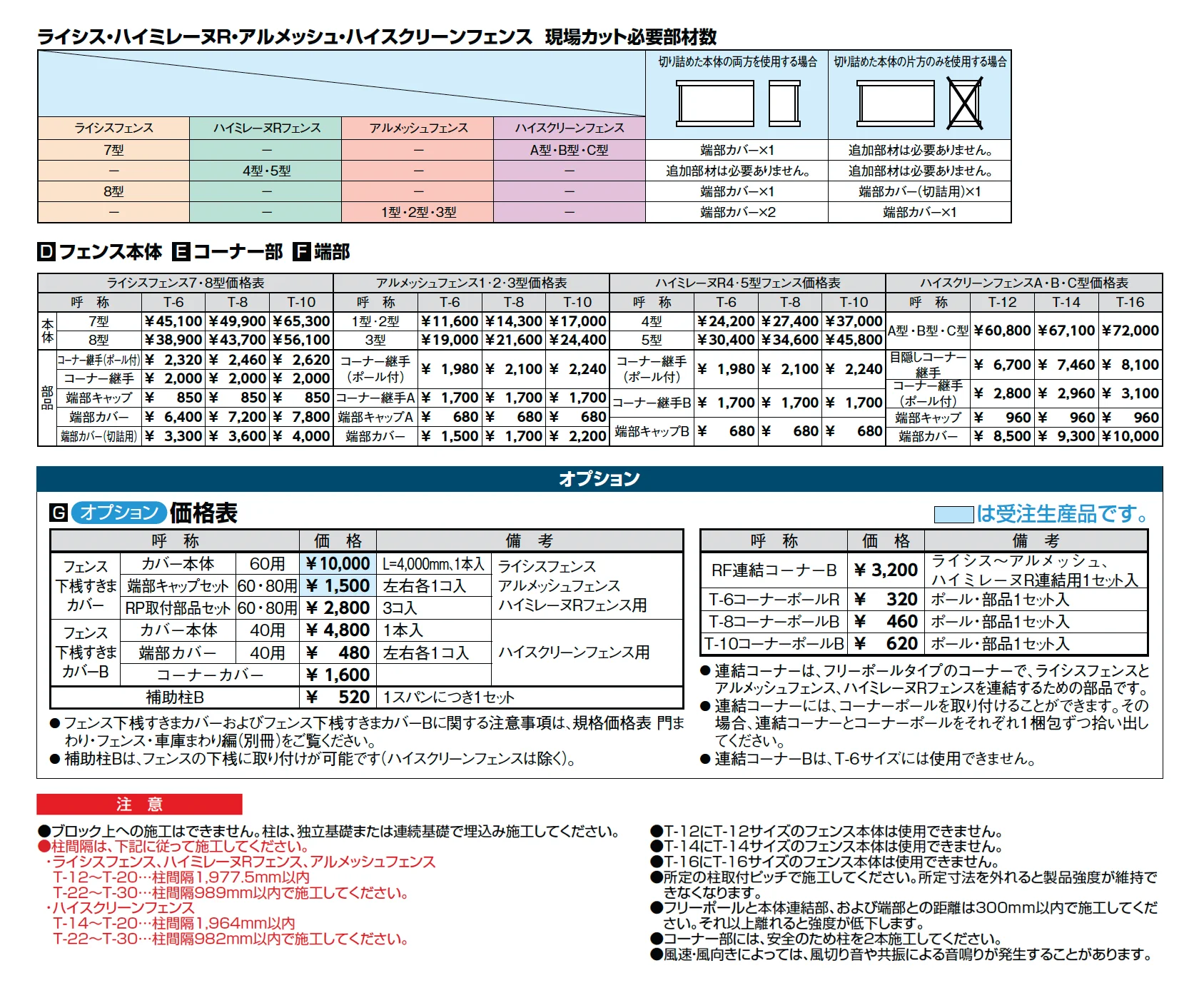 アルミ多段柱【2025年版】_価格_2