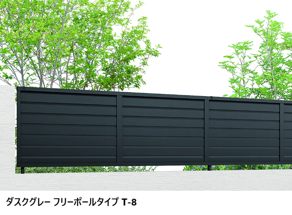 LIXILの「フェンスAB YL2型(横ルーバー②)【2025年版】」のサブ画像7