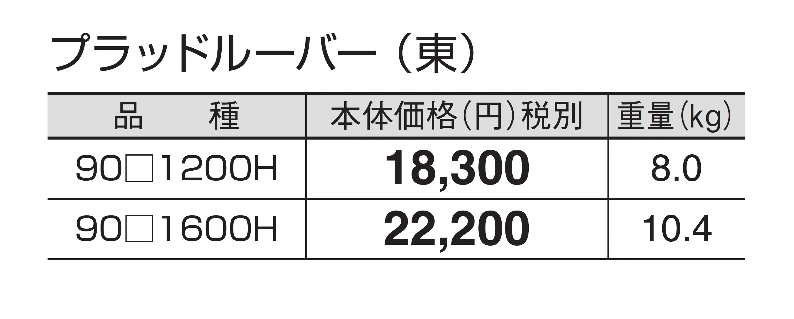 プラッドルーバー_価格_1