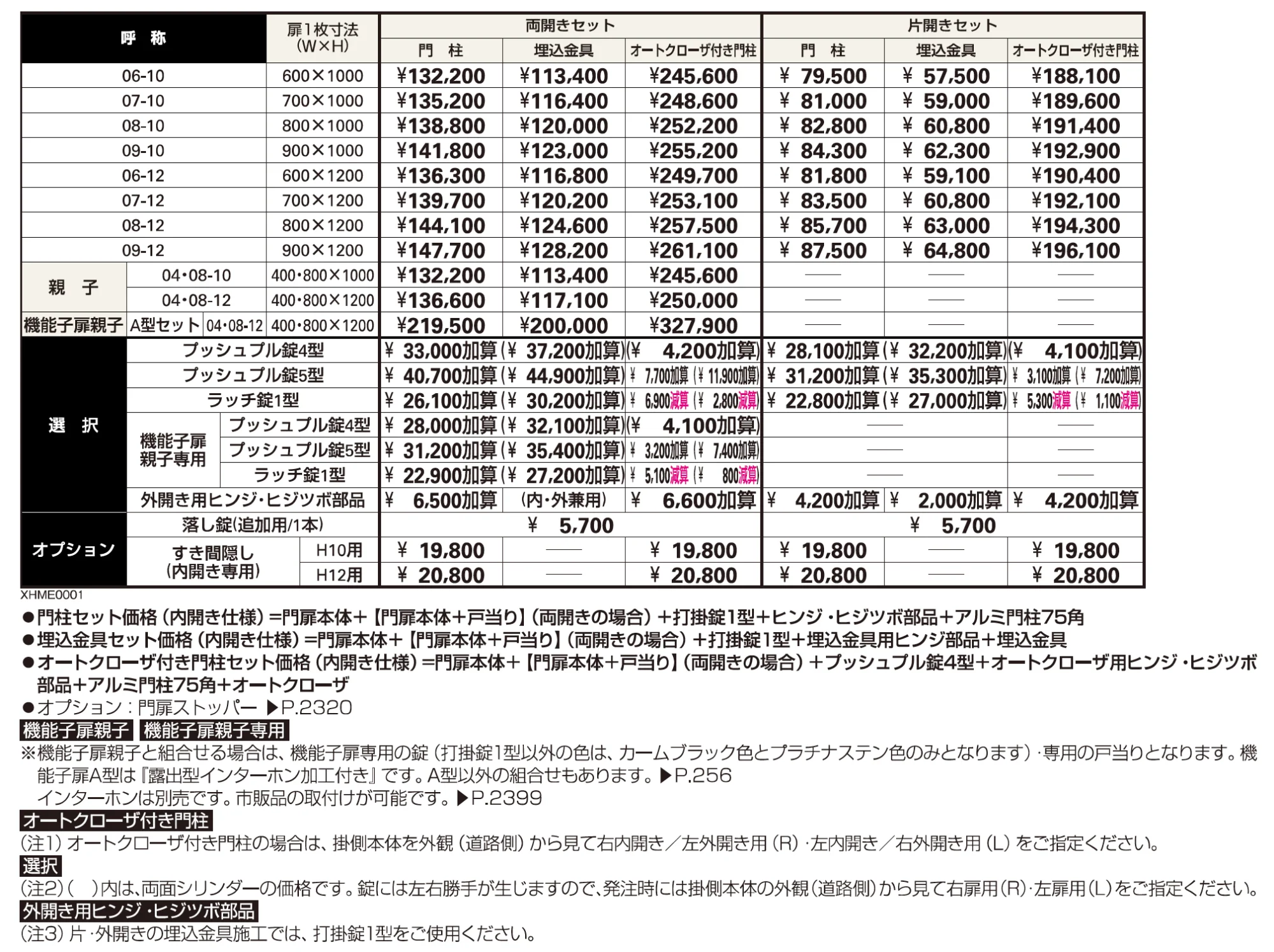 シンプレオ 門扉2型【2023年版】_価格_1
