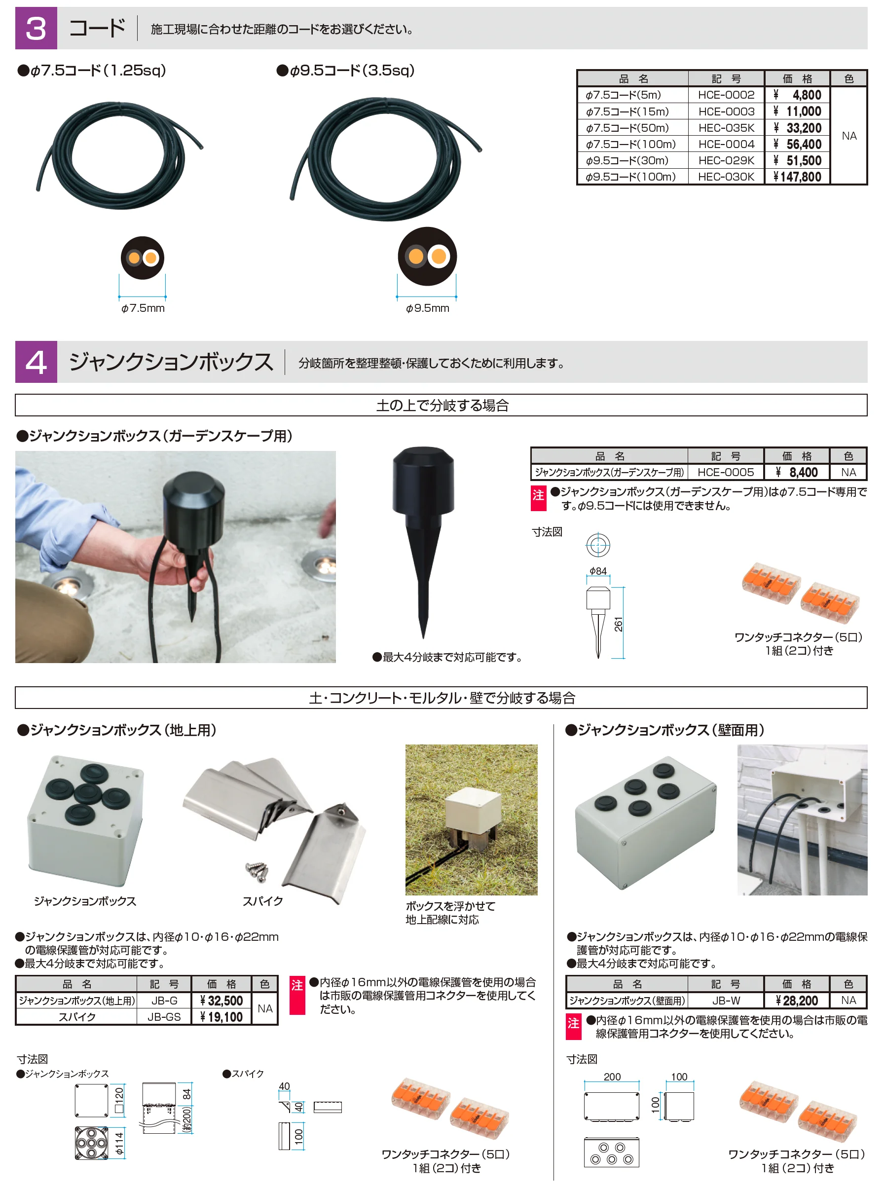照明(DC12V・24V)用アクセサリー・スイッチ・センサー_価格_2