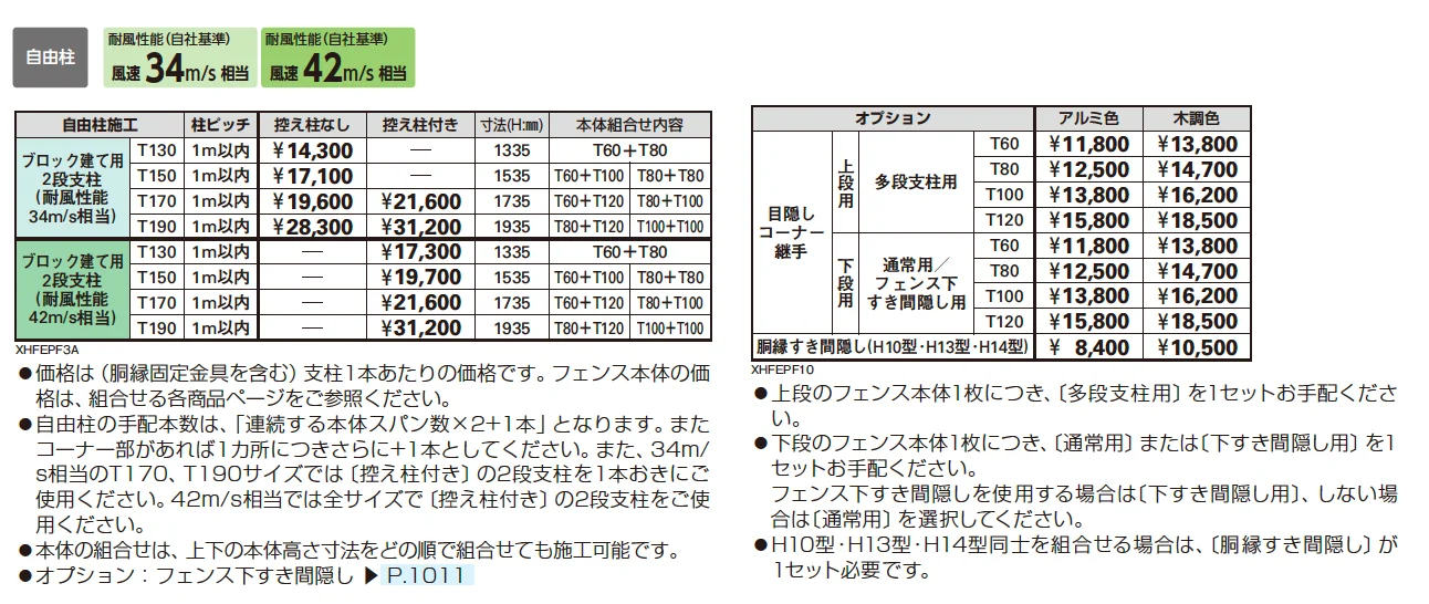 アウトセットデザイン〈ブロック建て用〉多段支柱【2025年版】_価格_1