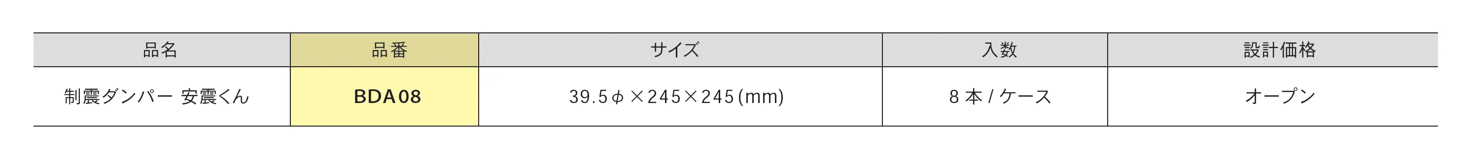 制震ダンパー 安震くん_価格_1