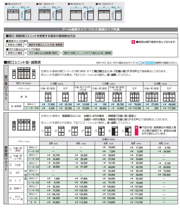 晴れもようwith(土間仕様/ランマ付き H22サイズ メーターモジュール)【2023年版】_価格_2