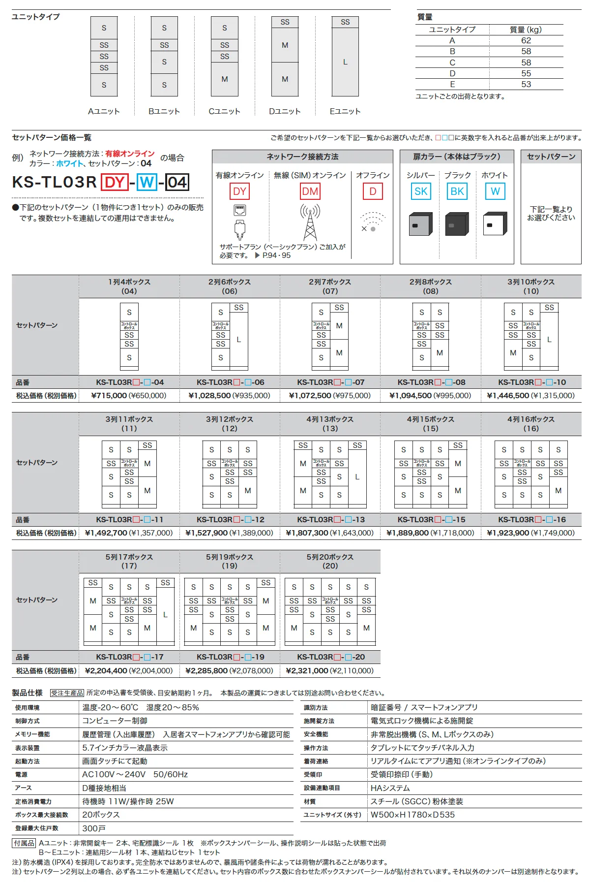 Nasta Box STANDARD スマートキー 前入前出_価格_1