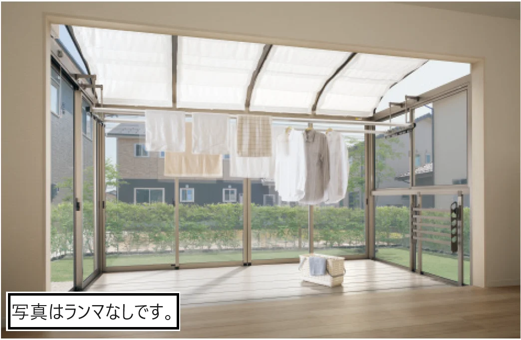 三協アルミの「晴れもようwith特注品(床仕様/ランマ付き H20サイズ)」のサブ画像1