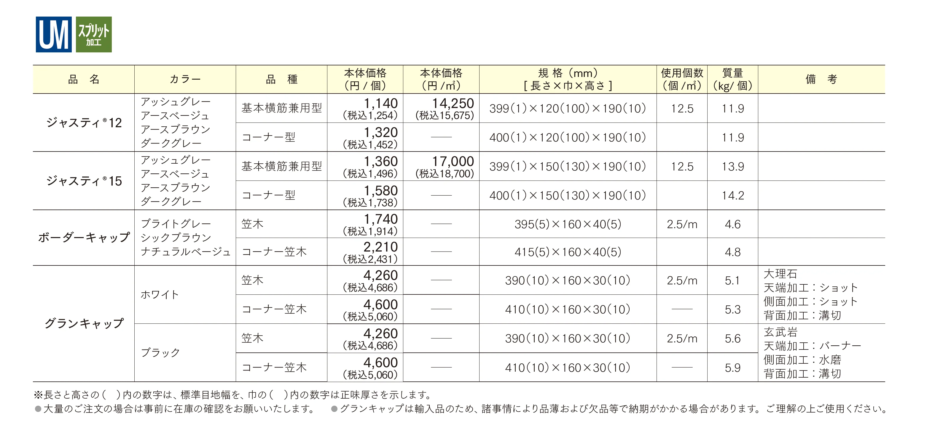 ジャスティ 12/15_価格_1